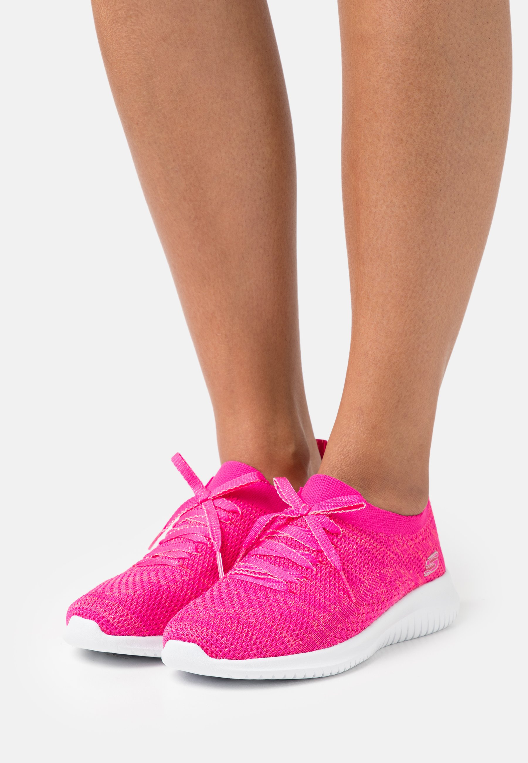Skechers Sport ULTRA FLEX - Instappers - hot pink/donkerroze - Zalando.nl