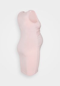 MAMALICIOUS MLMACY JUNE DRESS - Vestido de malha - peachskin