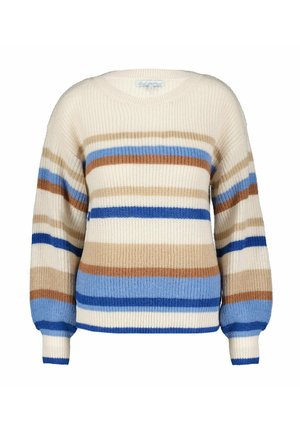 STRIPE - Jumper - blue