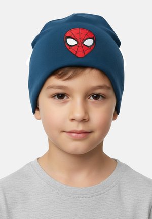 Spiderman, MARVEL SPIDERMAN BEANIE MASK ÜBERGANGSMÜTZE MÜTZE - Mütze - blau