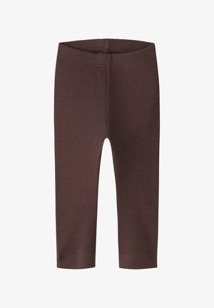 Name it, NBNKAB LEGGING NOOS UNISEX - Legíny - kalhoty - french roast