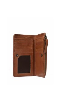 The Bagging Co EN DÉLAVÉ THB SHELL - Monedero - brown leather