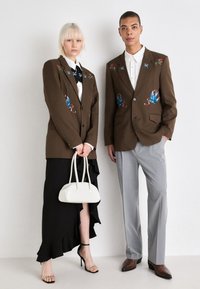 Sister Jane LILIAN EMBROIDERED UNISEX - Žakete - brown