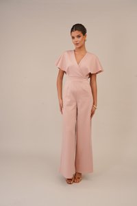 WAL G. - WEDDING BETTY WRAP - Jumpsuit - blush pink Miniatyrbilde 1