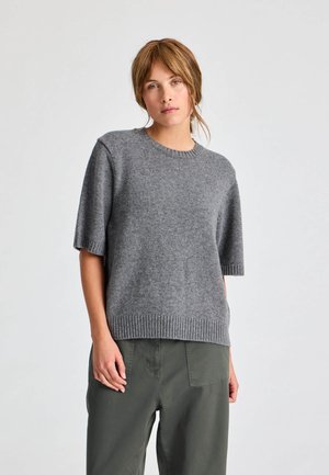 TULLE - Pulóver - grafitti grey melangé