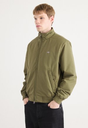 GANT HAMPSHIRE JACKET - Chaqueta fina - moss green