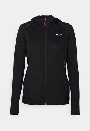 Salewa PEDROC JACKET - Φούτερ με φερμουάρ - black out