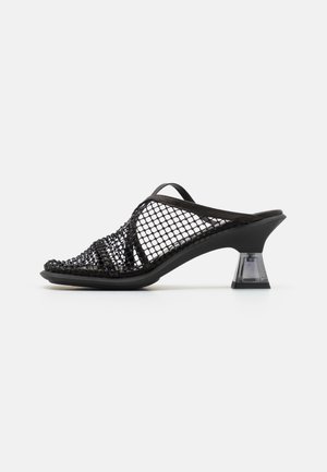 MIISTA ISADORA - Ciabattine con tacco - black
