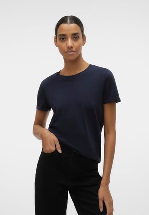 Vero Moda 2ER PACK PAULA - T-Shirt basic - dunkelblau