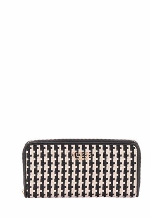 MIREMA LARGE ZIP AROUND VAR - Portafoglio - screziato-mottled black