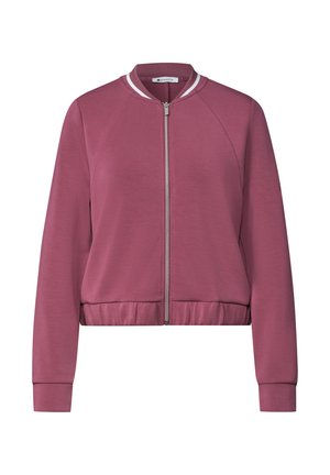 Street One, Sweat zippé - dark clouded blush