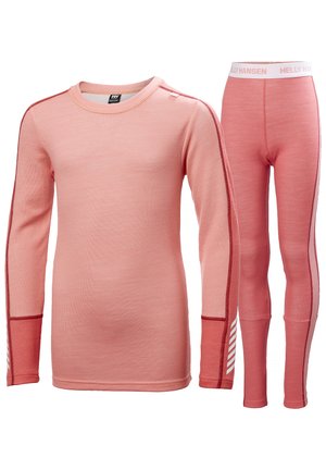 JR LIFA MIDWEIGHT SET - Onderbroek - sunset pink