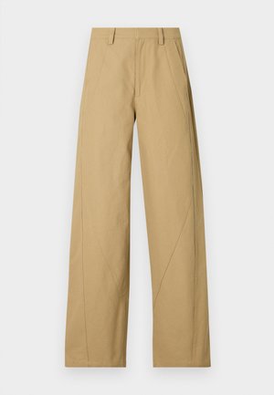 Han Kjøbenhavn PANTS - Pantalones - khaki beige