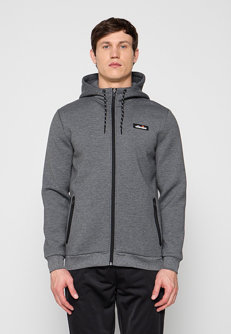 Ellesse Sweater met rits donkergrijs