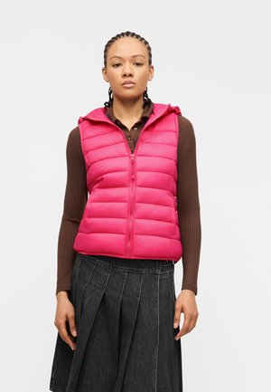 ONLNEWTAHOE HOOD - Vest - pink yarrow