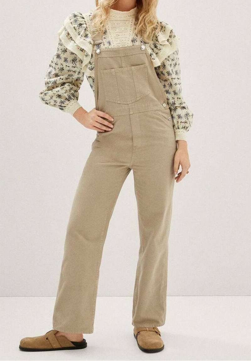 Mango Salopette - khaki