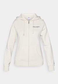 ICONS CONTRAST FULL ZIP HOODIE  - Felpa con zip - beige