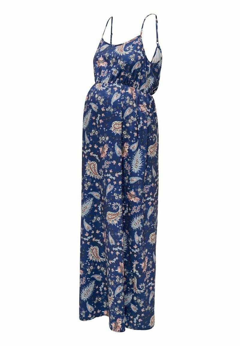 ONLY MATERNITY Maxi dress - dark blue - (Pre-owned) - Zalando.ie