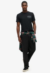 Superdry & Co T-shirts print - nero black marl