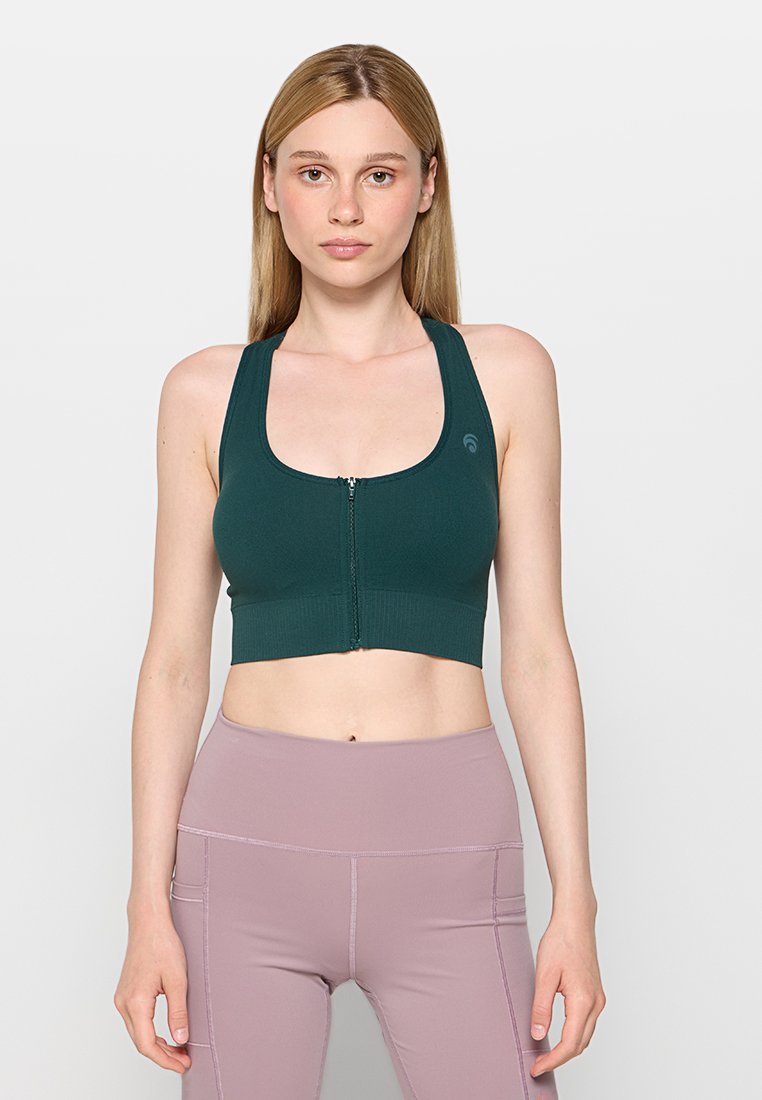 OCEANSAPART Sport-bh met medium support groen OCEANSAPART Sport-bh met medium support groen