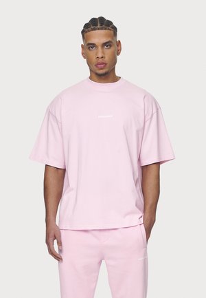 Pegador LOGO BOXY TEE - Osnovna majica kratkih rukava - washed bubblegum