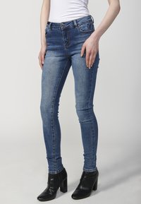 Koroshi LARGO - Aptempti džinsai - azul osc   dark blue