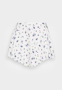 SHAPED PRINT SKIRT - Minissaia - blue/white
