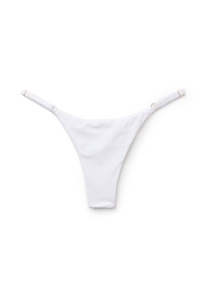 Calzedonia, PREMIUM FIT THONG - Bikinibukser - white