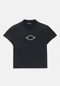 DIAMOND SLIM - T-shirt con stampa - washed black