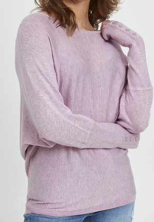 b.young Strickpullover - purple