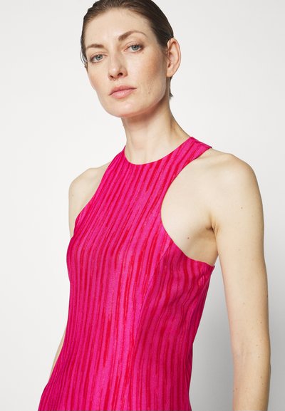 Missoni LONG DRESS - Vestido de fiesta - pink/red space dye