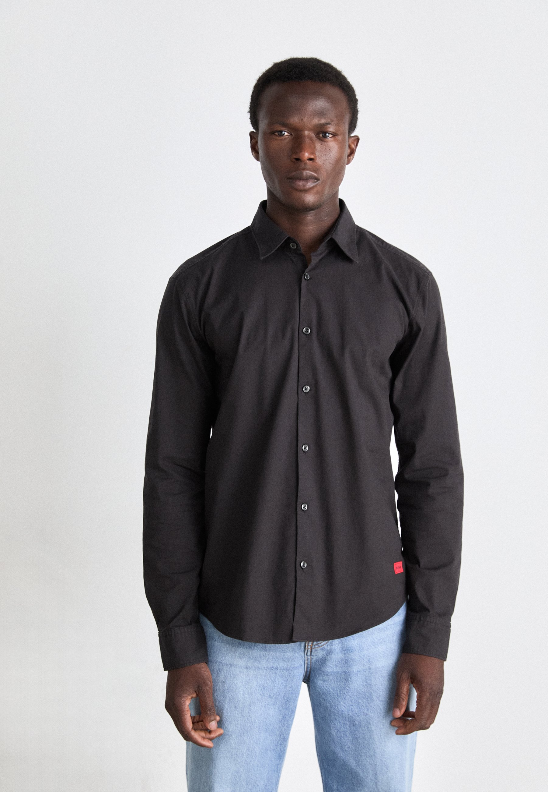 HUGO ERMO - Camisa - Open White/crema