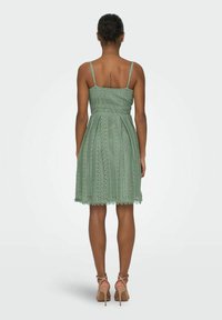 ONLY ONLHELENA SHORT DRESS - Vestido informal - green light green