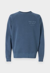 CREW NECK  - Sweatshirt - graphite blue