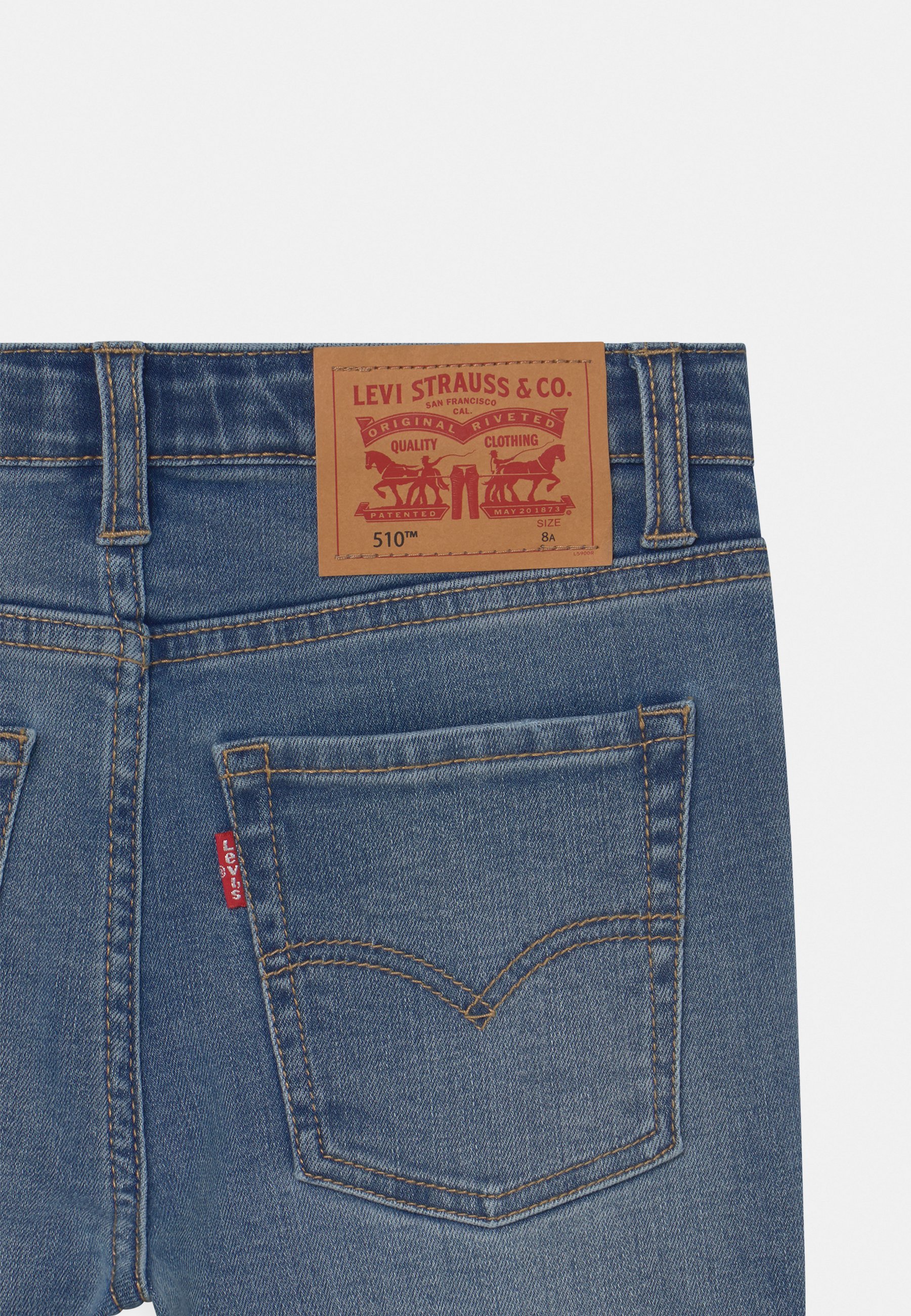 Levi's® 510 ECO PERFORMANCE - Aptempti džinsai - blue denim/mėlynų džinsų -  Zalando.lt