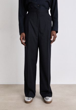 CARRIE TROUSERS - Stoffhose - navy