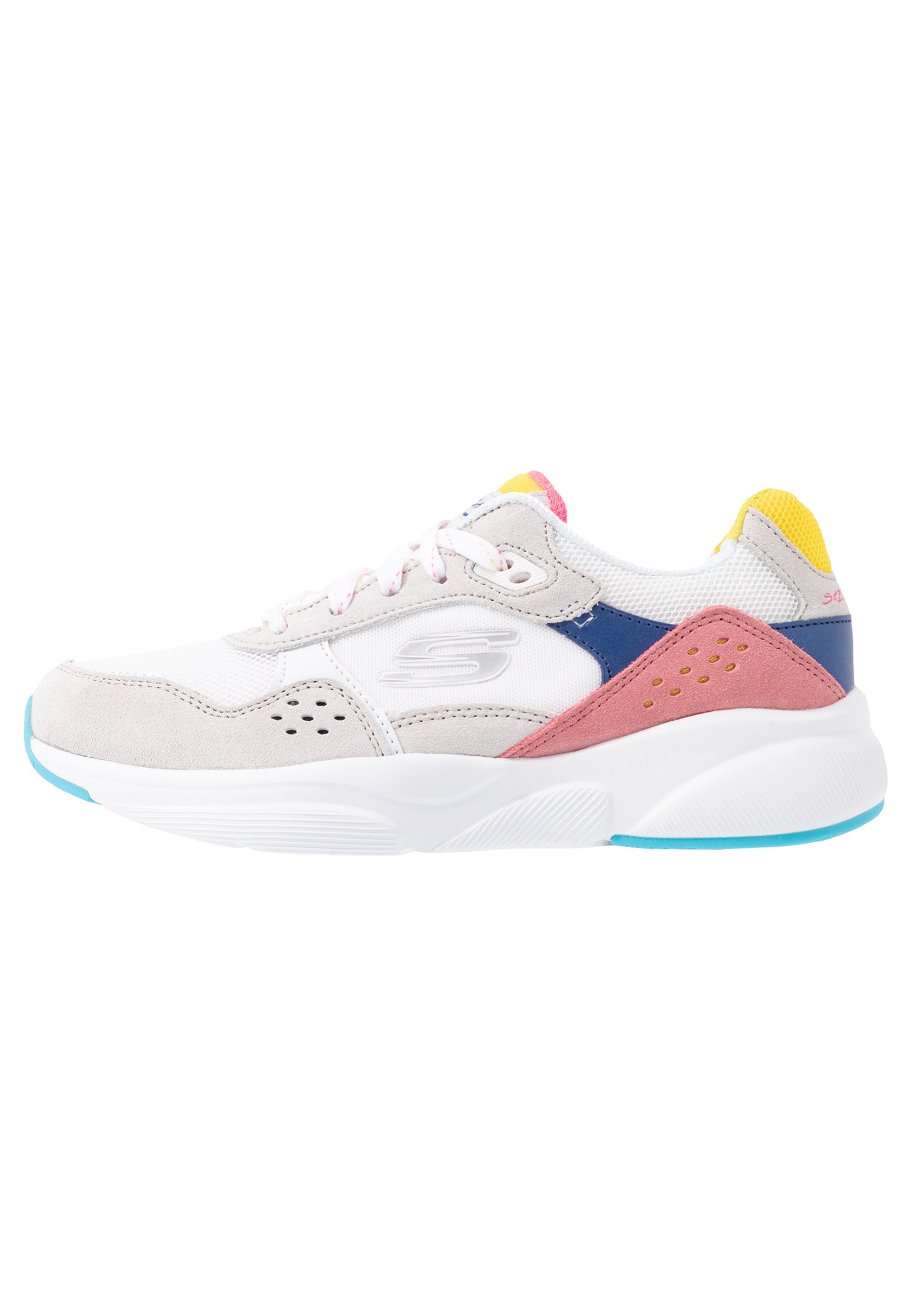 Skechers Sport MERIDIAN Joggesko whiteoffwhite Skechers Sport STAMINA Joggesko grayorangeyellowblack