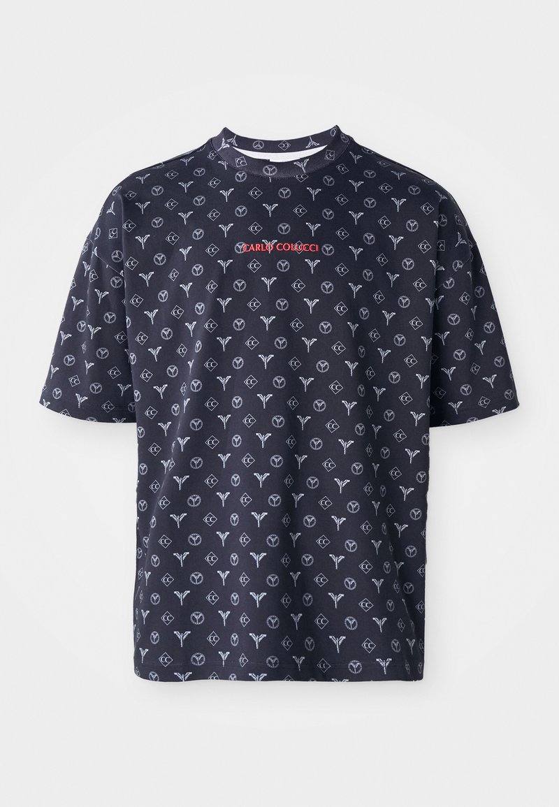 carlo colucci T-shirt print zwart