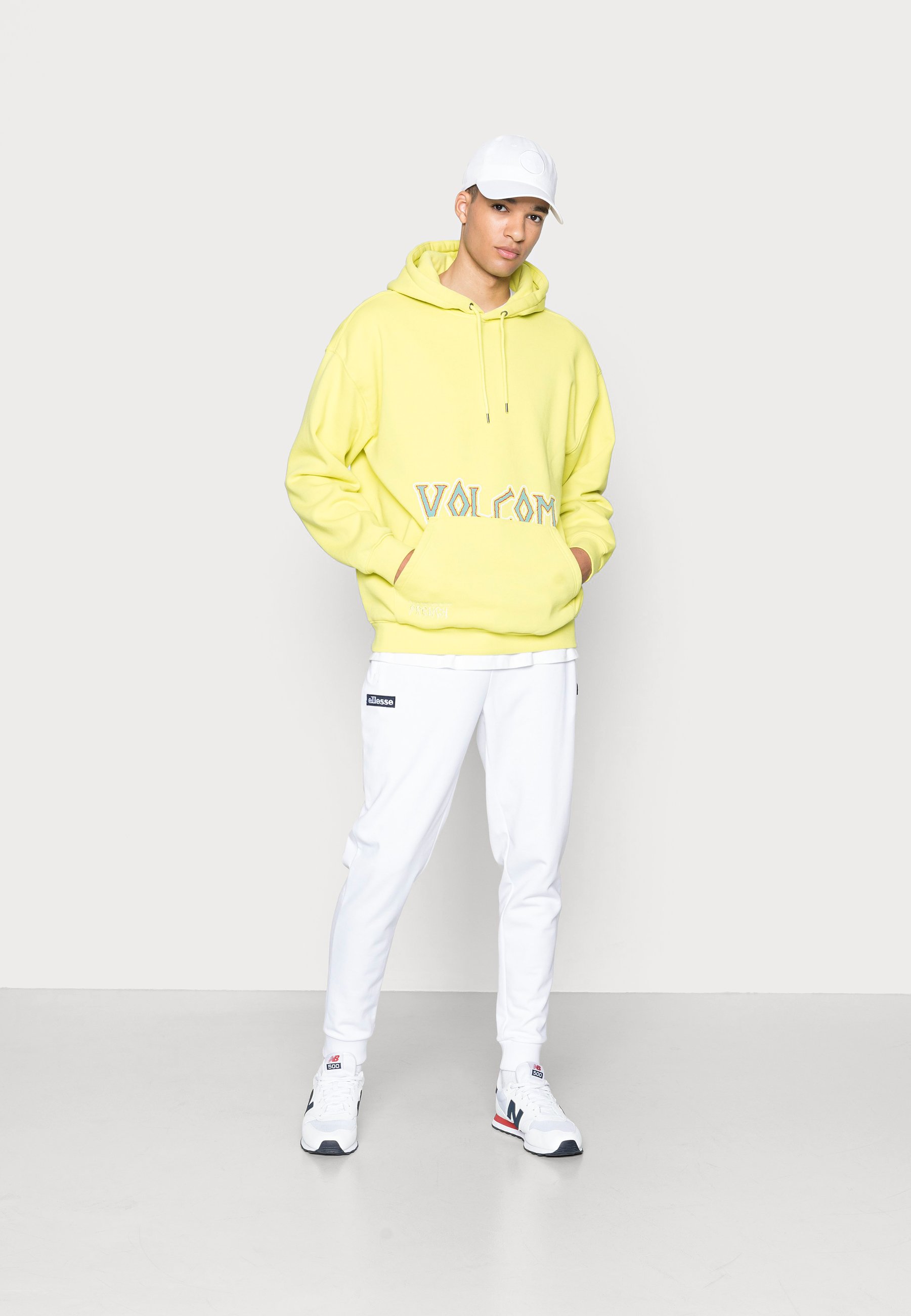 Volcom RICHARD FRENCH SAYER FA PO - Sudadera - limeade/amarillo - Zalando.es