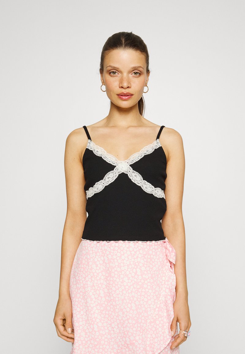 ONLY Petite ONLROSIE SLEEVELESS - Top - black