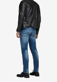 Jack & Jones Giacca di pelle - black