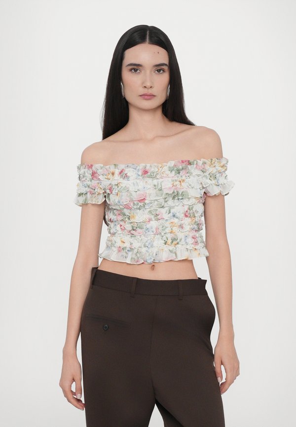 POMPADOUR GARDEN OFF SHOULDER - Blouse - moonshine2