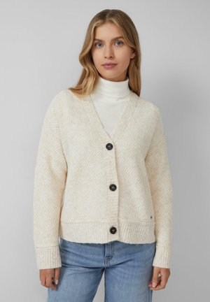 Strickjacke - beige