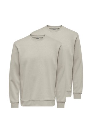 2 PACK - Sweatshirt - silver lining
