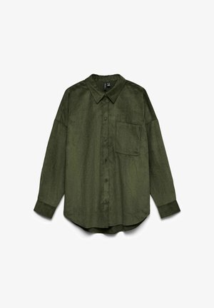 Vero Moda, CORDHEMD VMSANNE HEMD - Chemisier - forest night