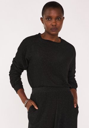 FLAMME - Maglietta a manica lunga - noir