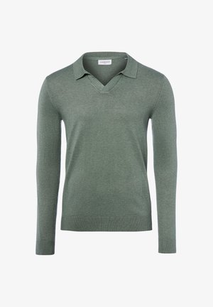 Lindbergh, V-NECK - T-shirt à manches longues - tanne