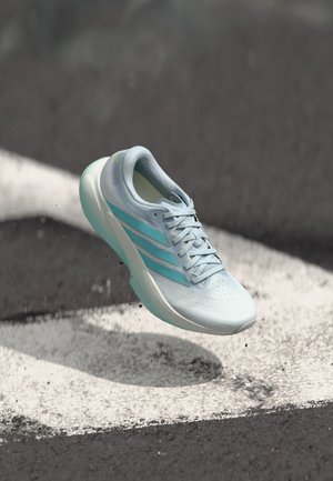 SUPERNOVA RISE 3 - Pantofi de alergare pe asfalt - halo blue/flash aqua/pulse lime