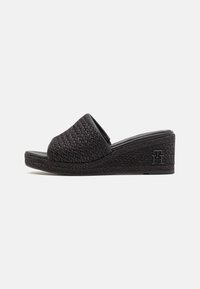 Tommy Hilfiger Mules de tacón - black