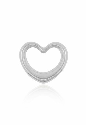 MUAU Schmuck HEART  - Anhänger - weissgold